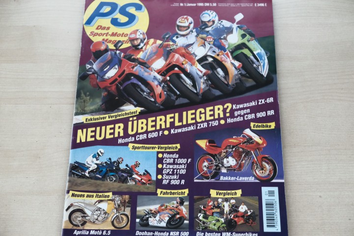Deckblatt PS Sport Motorrad (01/1995)